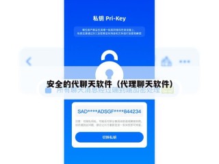 安全的代聊天软件（代理聊天软件）