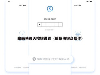 蝙蝠侠聊天按键设置（蝙蝠侠键盘操作）
