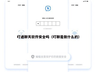 叮通聊天软件安全吗（叮聊是做什么的）