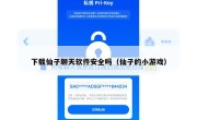 下载仙子聊天软件安全吗（仙子的小游戏）