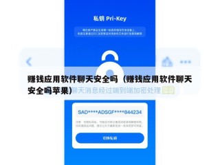 赚钱应用软件聊天安全吗（赚钱应用软件聊天安全吗苹果）