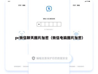 pc微信聊天图片加密（微信电脑图片加密）