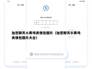 加密聊天小黄鸡表情包图片（加密聊天小黄鸡表情包图片大全）