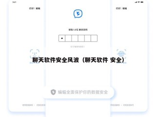 聊天软件安全风波（聊天软件 安全）