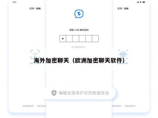 海外加密聊天（欧洲加密聊天软件）