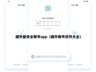 国外最安全聊天app（国外聊天软件大全）