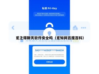 觅之得聊天软件安全吗（觅知网百度百科）