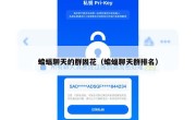 蝙蝠聊天的群固花（蝙蝠聊天群排名）