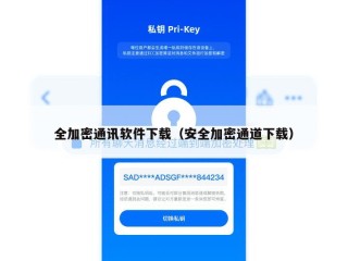 全加密通讯软件下载（安全加密通道下载）