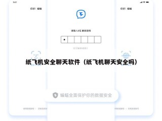 纸飞机安全聊天软件（纸飞机聊天安全吗）