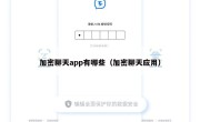 加密聊天app有哪些（加密聊天应用）