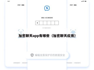 加密聊天app有哪些（加密聊天应用）