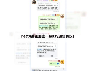 netty通讯加密（netty通信协议）