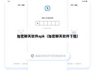 加密聊天软件apk（加密聊天软件下载）