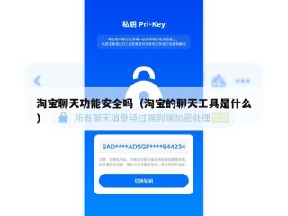 淘宝聊天功能安全吗（淘宝的聊天工具是什么）