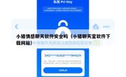 小猪情感聊天软件安全吗（小猪聊天室软件下载网站）