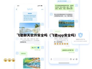 飞驰聊天软件安全吗（飞驰app安全吗）