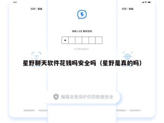 星野聊天软件花钱吗安全吗（星野是真的吗）