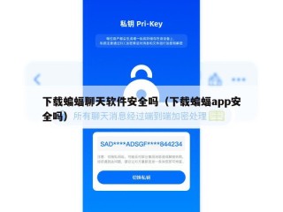 下载蝙蝠聊天软件安全吗（下载蝙蝠app安全吗）
