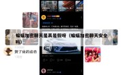 蝙蝠加密聊天是真是假呀（蝙蝠加密聊天安全吗）