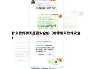 什么软件聊天是最安全的（哪种聊天软件安全）