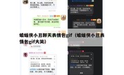 蝙蝠侠小丑聊天表情包gif（蝙蝠侠小丑表情包gif大笑）