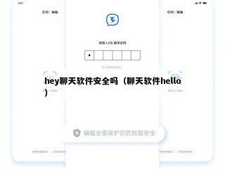 hey聊天软件安全吗（聊天软件hello）
