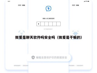 微爱是聊天软件吗安全吗（微爱是干嘛的）