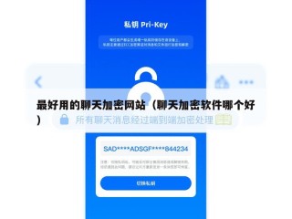 最好用的聊天加密网站（聊天加密软件哪个好）