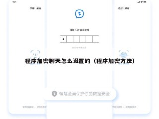 程序加密聊天怎么设置的（程序加密方法）