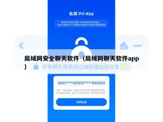局域网安全聊天软件（局域网聊天软件app）
