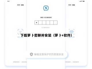 下载萝卜密聊并安装（萝卜+软件）