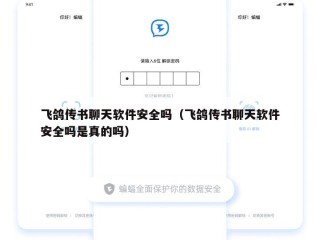 飞鸽传书聊天软件安全吗（飞鸽传书聊天软件安全吗是真的吗）