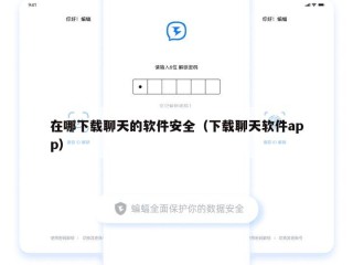 在哪下载聊天的软件安全（下载聊天软件app）