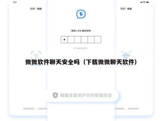 微微软件聊天安全吗（下载微微聊天软件）