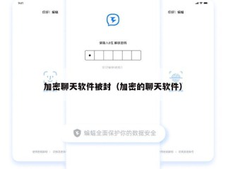 加密聊天软件被封（加密的聊天软件）