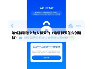 蝙蝠群聊怎么加人聊天的（蝙蝠聊天怎么创建群）