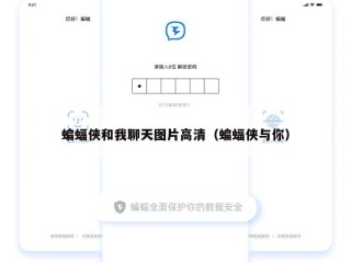 蝙蝠侠和我聊天图片高清（蝙蝠侠与你）