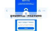 蓝牙加密聊天app（手机蓝牙加密码）