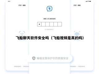 飞船聊天软件安全吗（飞船视频是真的吗）
