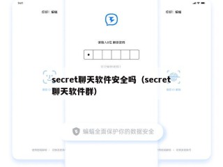 secret聊天软件安全吗（secret聊天软件群）