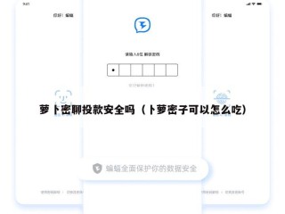 萝卜密聊投款安全吗（卜萝密子可以怎么吃）