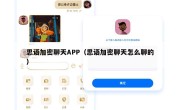 思语加密聊天APP（思语加密聊天怎么聊的）