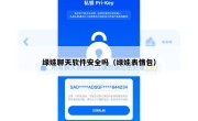 绿娃聊天软件安全吗（绿娃表情包）
