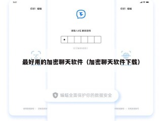最好用的加密聊天软件（加密聊天软件下载）