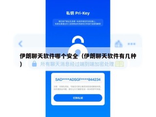 伊朗聊天软件哪个安全（伊朗聊天软件有几种）