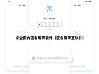 安全国内匿名聊天软件（匿名聊天室软件）