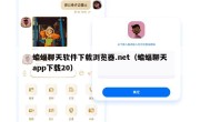 蝙蝠聊天软件下载浏览器.net（蝙蝠聊天app下载20）