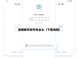 海鸥聊天软件安全么（下载海鸥）