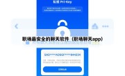 职场最安全的聊天软件（职场聊天app）